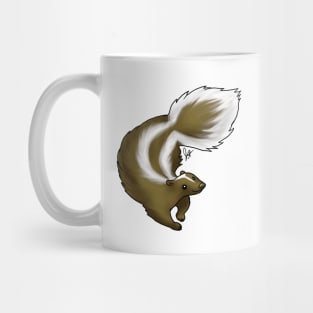 Skunk - Brown Mug